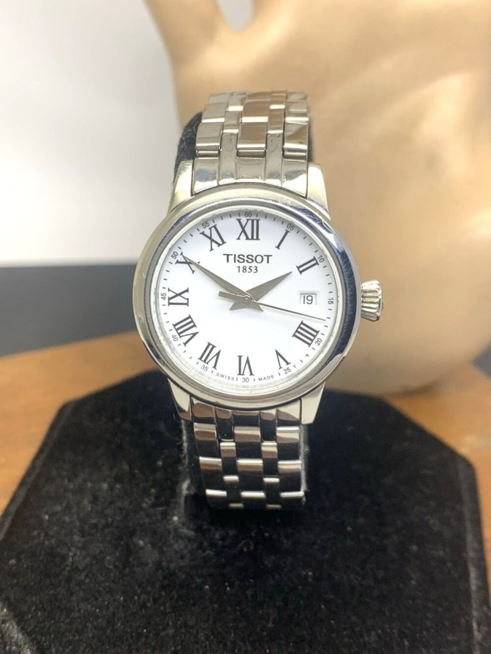 Tissot Women's Watch Swiss Quartz White Dial 28mm Silver Steel T1292101101300